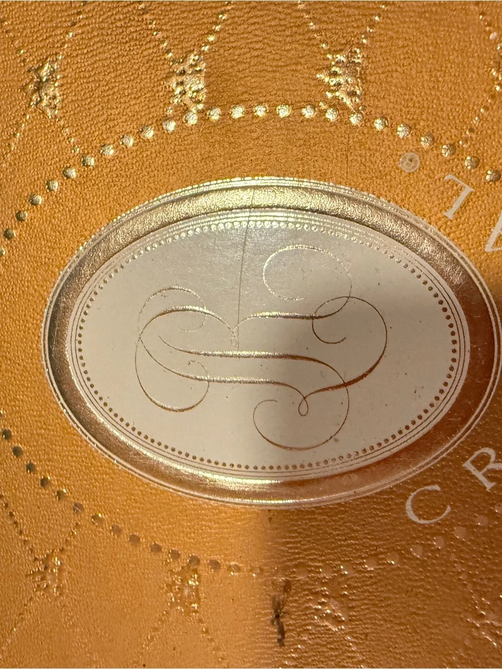 Louis Roederer Cristal Champagne Gold Gift Box New Bottle